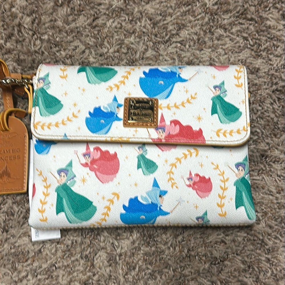 Disney Dooney & Bourke Sleeping Beauty 60th Anniversary crossbody NWT
